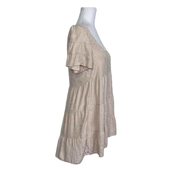 SHOW Me Your Mumu Dress Pink Leopard Print‎ Babydoll Size XS - Picture 2 of 7